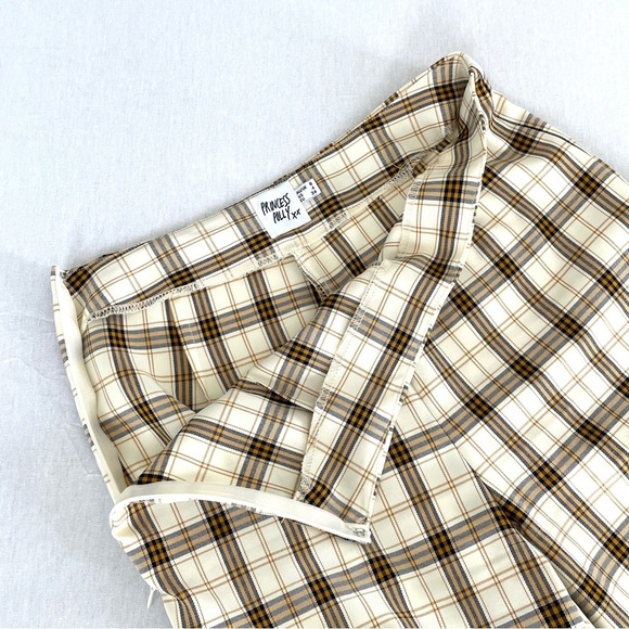 Princess Polly Euros Yellow Check Pants - Picture 11 of 11